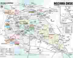 Nozawa Onsen Village Map